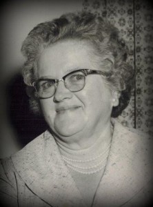 My Mother, Vola Elizabeth Brooks Thomas taken in 1960, the year she finished my quilt