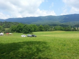 cars at the CR site