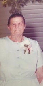 My grandmother, Elsie Smith, at her home in Rose Hill